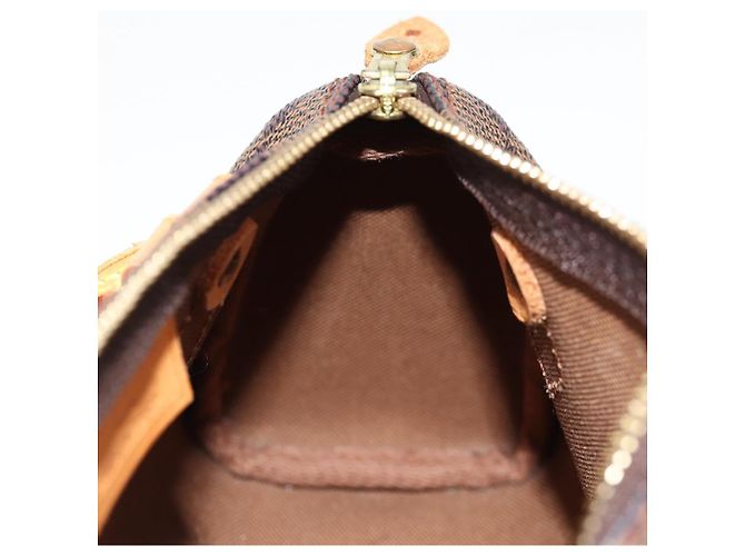 LOUIS VUITTON Mini Speedy Borsa a Mano Damier Ebene SPO N41536 LV Auth 131209SV - vista 20