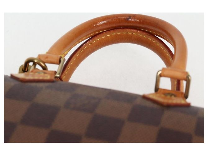 LOUIS VUITTON Mini Speedy Borsa a Mano Damier Ebene SPO N41536 LV Auth 131209SV - vista 8