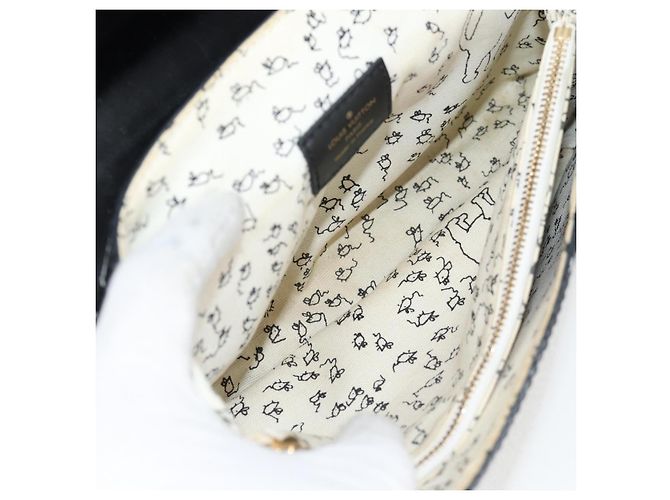 LOUIS VUITTON Catgram Sac à épaule Cat Pochette Noir M52935 LV Auth 130472SM - vue 10