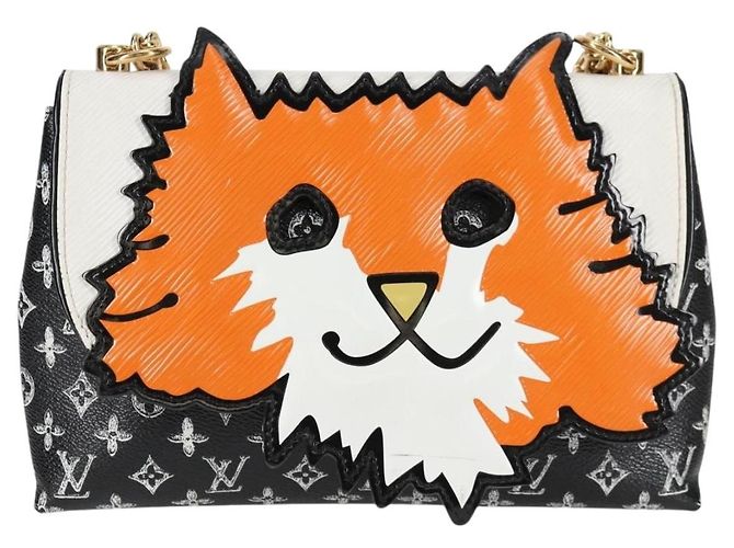 LOUIS VUITTON Catgram Sac à épaule Cat Pochette Noir M52935 LV Auth 130472SM - vue 13