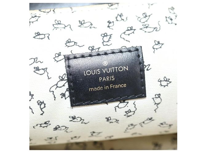 LOUIS VUITTON Catgram Sac à épaule Cat Pochette Noir M52935 LV Auth 130472SM - vue 21