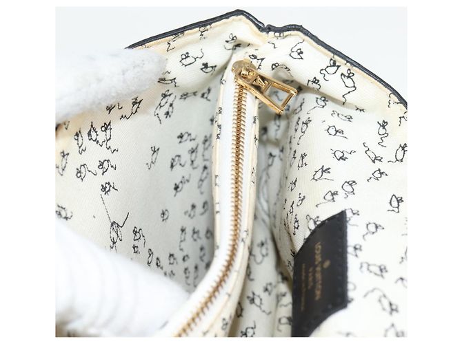 LOUIS VUITTON Catgram Sac à épaule Cat Pochette Noir M52935 LV Auth 130472SM - vue 24