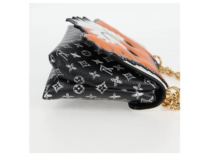 LOUIS VUITTON Catgram Sac à épaule Cat Pochette Noir M52935 LV Auth 130472SM - vue 5