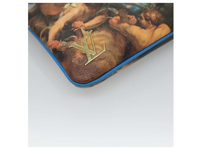 LOUIS VUITTON Pochette Plat Celty Koons Rubens M64617 LV Auth 132960SAM Mehrfarben - Ansicht 18