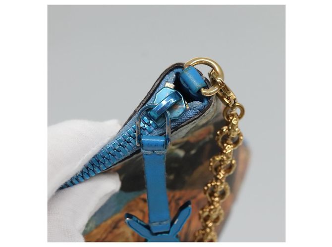 LOUIS VUITTON Pochette Plat Celty Koons Rubens M64617 LV Auth 132960SAM Mehrfarben - Ansicht 19