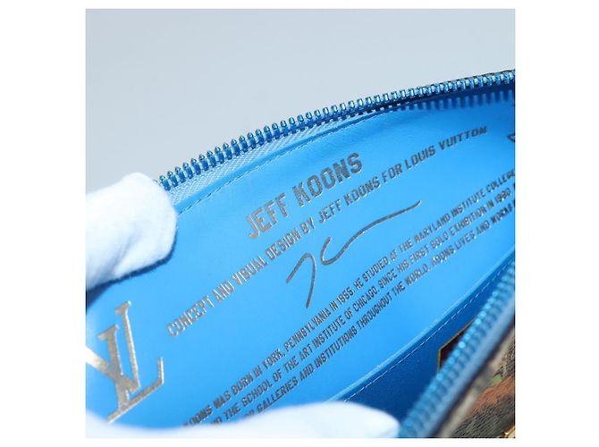 LOUIS VUITTON Pochette Plat Celty Koons Rubens M64617 LV Auth 132960SAM Mehrfarben - Ansicht 20