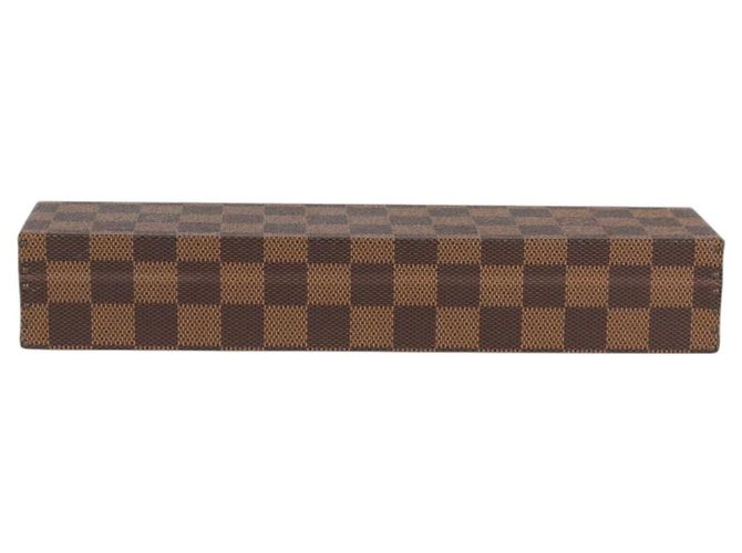 LOUIS VUITTON Damier Ebene Watch case Accessory Case LV Auth 135442SV - view 2