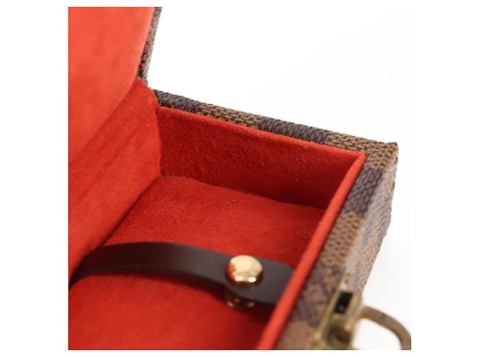 LOUIS VUITTON Damier Ebene Watch case Accessory Case LV Auth 135442SV - view 22