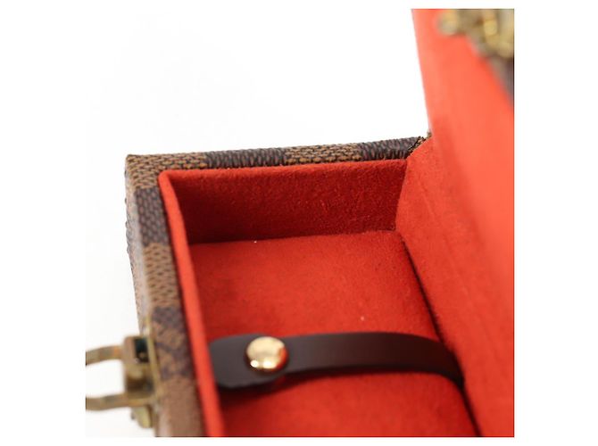 LOUIS VUITTON Damier Ebene Watch case Accessory Case LV Auth 135442SV - view 23