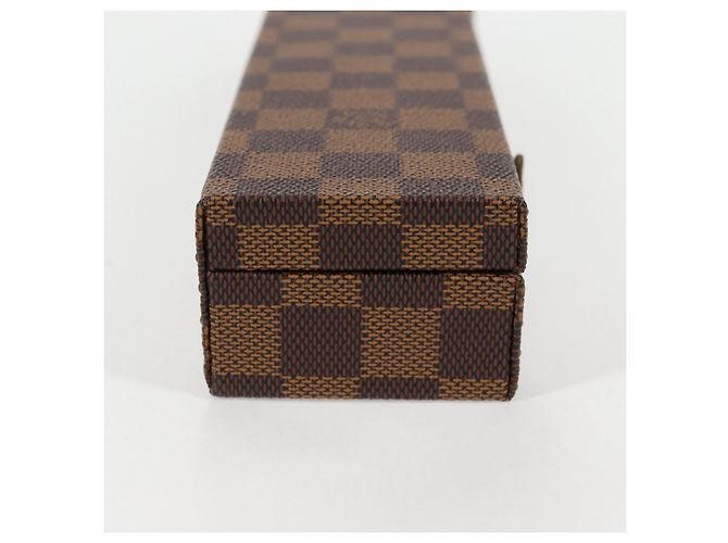 LOUIS VUITTON Damier Ebene Watch case Accessory Case LV Auth 135442SV - view 4