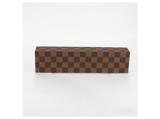 LOUIS VUITTON Damier Ebene Watch case Accessory Case LV Auth 135442SV - view 6