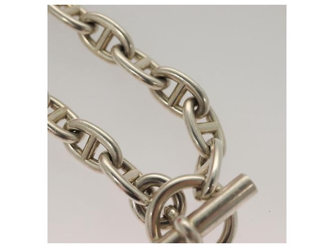 Hermès HERMES Chene Dunkle MM Bracciale Ag925 17 Link Argento Auth 135953SM - vista 2