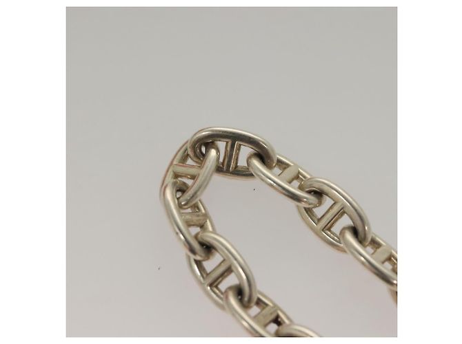 Hermès HERMES Chene Dunkle MM Bracciale Ag925 17 Link Argento Auth 135953SM - vista 4