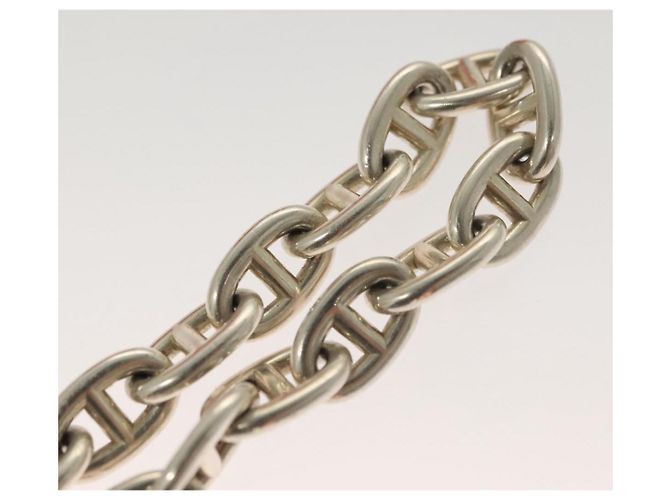 Hermès HERMES Chene Dunkle MM Bracciale Ag925 17 Link Argento Auth 135953SM - vista 8