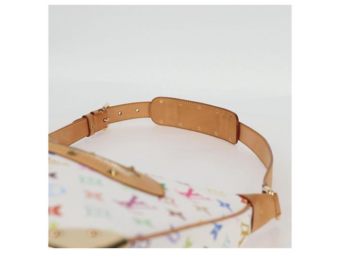 LOUIS VUITTON Borsa Boulogne Monogram Multicolore Bianca M92660 Auth 134950SAV Bianco - vista 15