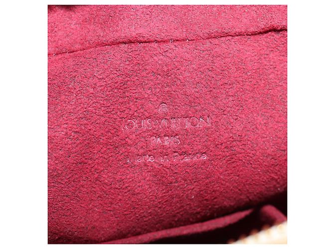 LOUIS VUITTON Borsa Boulogne Monogram Multicolore Bianca M92660 Auth 134950SAV Bianco - vista 21