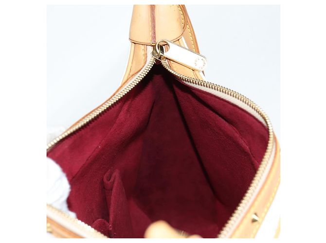 LOUIS VUITTON Borsa Boulogne Monogram Multicolore Bianca M92660 Auth 134950SAV Bianco - vista 22