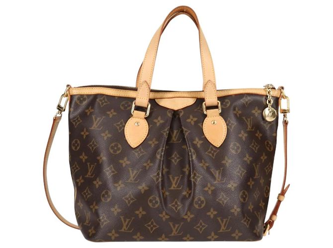 LOUIS VUITTON Borsa Tote Monogram Palermo PM M40145 LV Auth 138103V Monogramma - vista 2