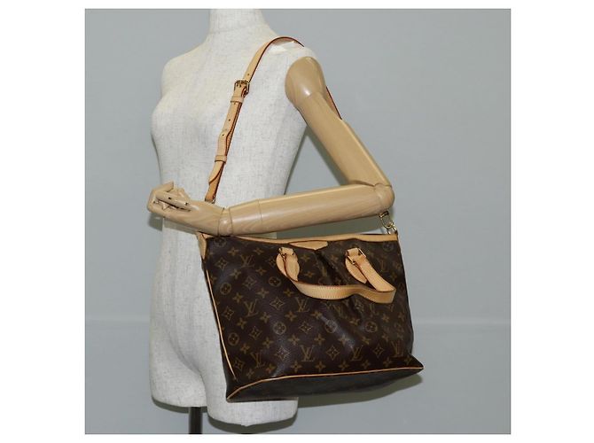 LOUIS VUITTON Borsa Tote Monogram Palermo PM M40145 LV Auth 138103V Monogramma - vista 25