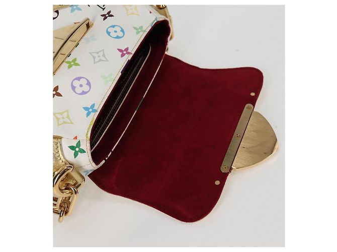 LOUIS VUITTON Schultertasche Marilyn Monogramm Multicolor Weiß M40206 Auth 138531SAV - Ansicht 10