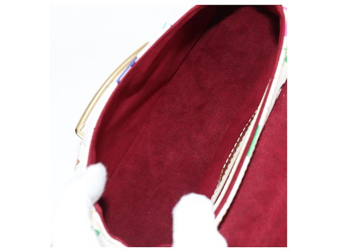 LOUIS VUITTON Schultertasche Marilyn Monogramm Multicolor Weiß M40206 Auth 138531SAV - Ansicht 11