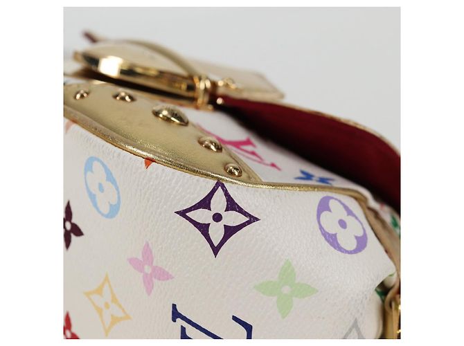 LOUIS VUITTON Schultertasche Marilyn Monogramm Multicolor Weiß M40206 Auth 138531SAV - Ansicht 16