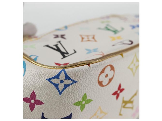 LOUIS VUITTON Schultertasche Marilyn Monogramm Multicolor Weiß M40206 Auth 138531SAV - Ansicht 17