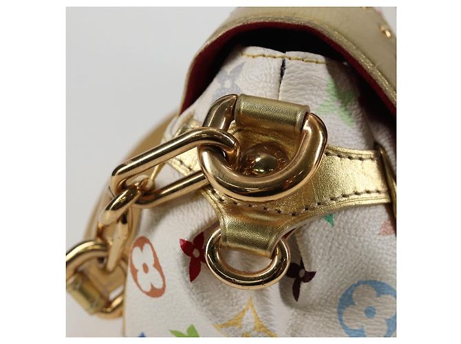 LOUIS VUITTON Schultertasche Marilyn Monogramm Multicolor Weiß M40206 Auth 138531SAV - Ansicht 19