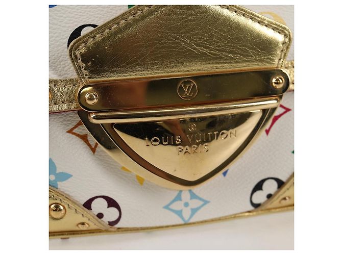 LOUIS VUITTON Schultertasche Marilyn Monogramm Multicolor Weiß M40206 Auth 138531SAV - Ansicht 20