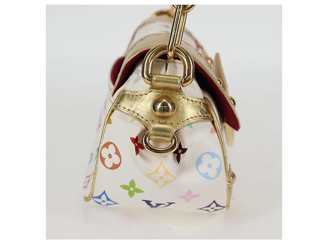 LOUIS VUITTON Schultertasche Marilyn Monogramm Multicolor Weiß M40206 Auth 138531SAV - Ansicht 4
