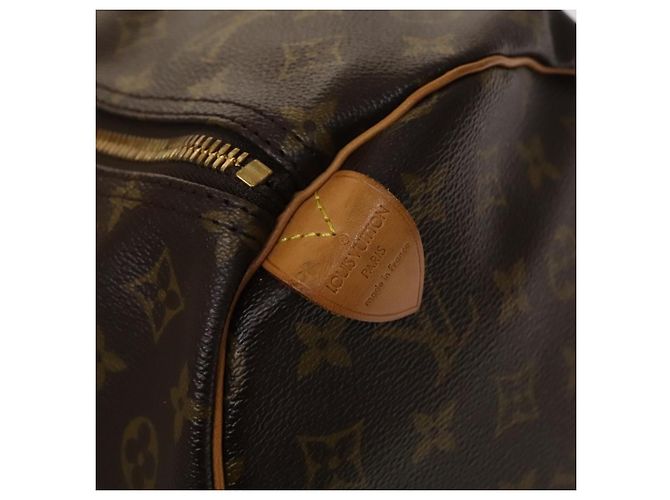 LOUIS VUITTON Borsa Boston Monogram Keepall 60 M41422 LV Auth 138729V Monogramma - vista 18
