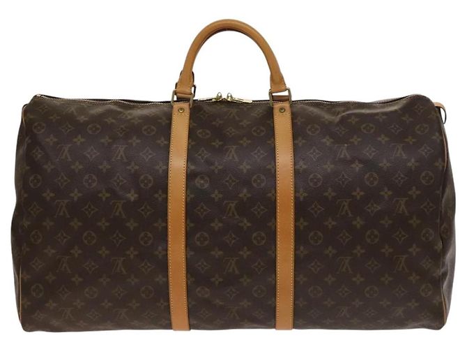 LOUIS VUITTON Borsa Boston Monogram Keepall 60 M41422 LV Auth 138729V Monogramma - vista 2