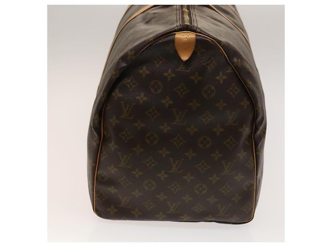 LOUIS VUITTON Borsa Boston Monogram Keepall 60 M41422 LV Auth 138729V Monogramma - vista 3