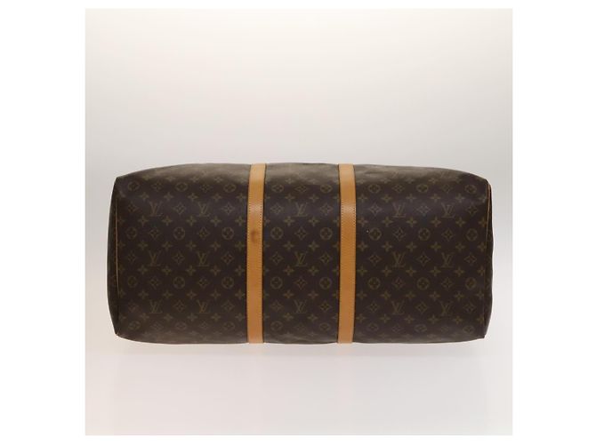 LOUIS VUITTON Borsa Boston Monogram Keepall 60 M41422 LV Auth 138729V Monogramma - vista 5
