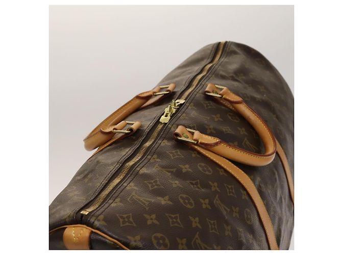 LOUIS VUITTON Borsa Boston Monogram Keepall 60 M41422 LV Auth 138729V Monogramma - vista 6