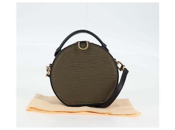 LOUIS VUITTON Epi Mini Boite Chapeau Shoulder Bag Khaki R96001 LV Auth 138954SM - view 12