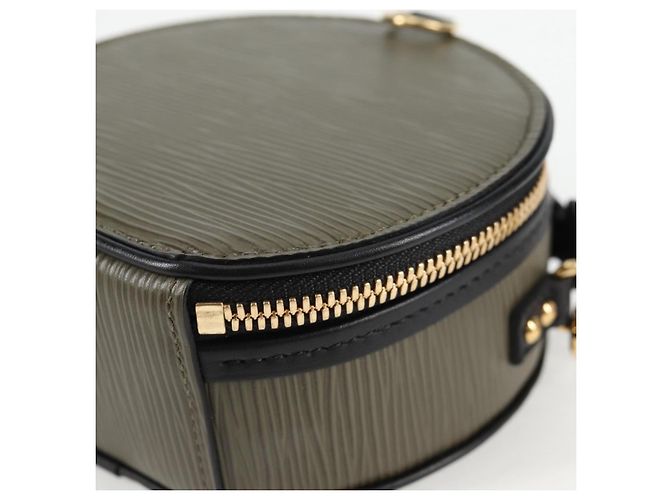 LOUIS VUITTON Epi Mini Boite Chapeau Shoulder Bag Khaki R96001 LV Auth 138954SM - view 15