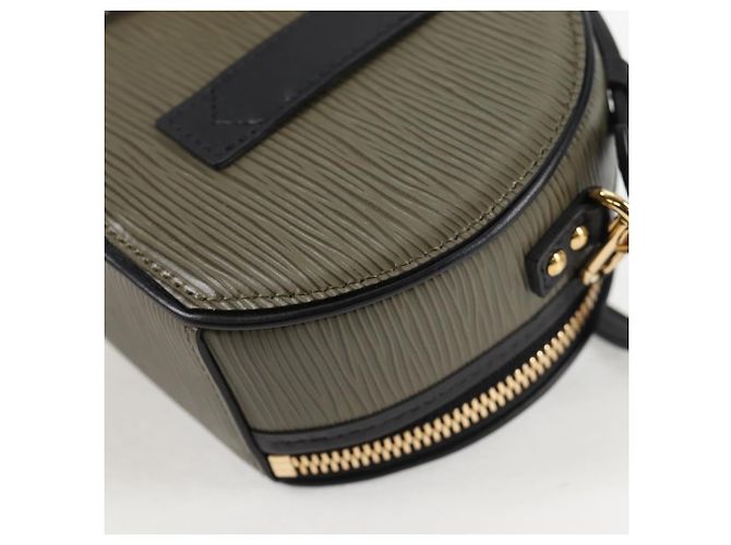 LOUIS VUITTON Epi Mini Boite Chapeau Shoulder Bag Khaki R96001 LV Auth 138954SM - view 17