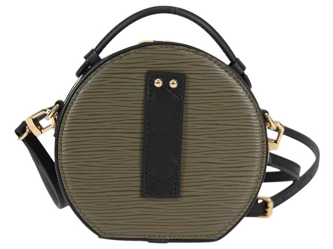 LOUIS VUITTON Epi Mini Boite Chapeau Shoulder Bag Khaki R96001 LV Auth 138954SM - view 2