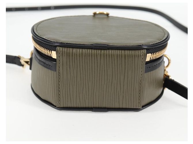 LOUIS VUITTON Epi Mini Boite Chapeau Shoulder Bag Khaki R96001 LV Auth 138954SM - view 5