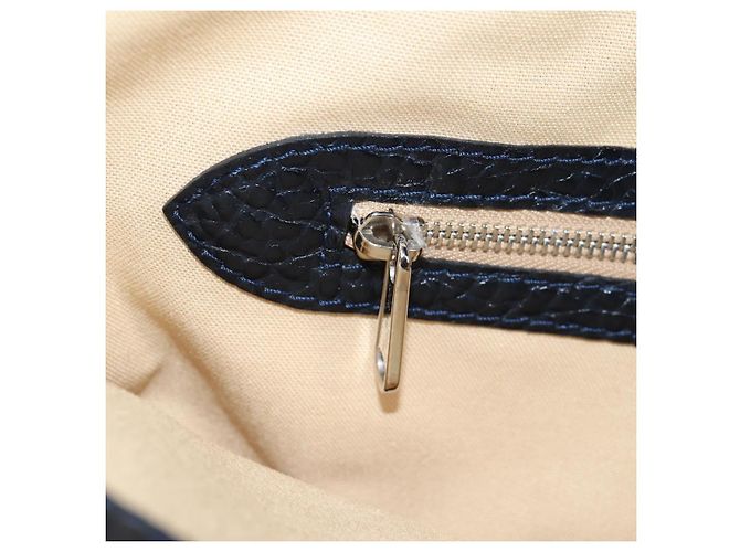 LOUIS VUITTON Cabas Vale Karakoram Bolsa de Mão Lã Marinha M95240 LV Auth 138949SAV Azul marinho - vista 21