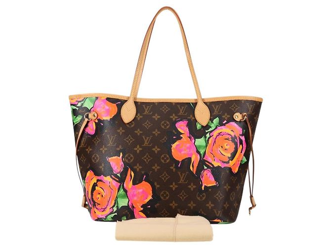 LOUIS VUITTON Monogram Rose Neverfull MM Borsa Tote M48613 LV Auth 135291SV Monogramma - vista 12