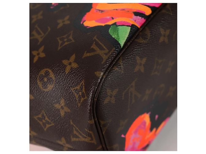 LOUIS VUITTON Monogram Rose Neverfull MM Borsa Tote M48613 LV Auth 135291SV Monogramma - vista 16