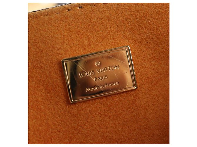 LOUIS VUITTON Zaino Hot Springs Monogram Vernis Khaki M54389 LV Auth BA5768V Cachi Monogramma - vista 25