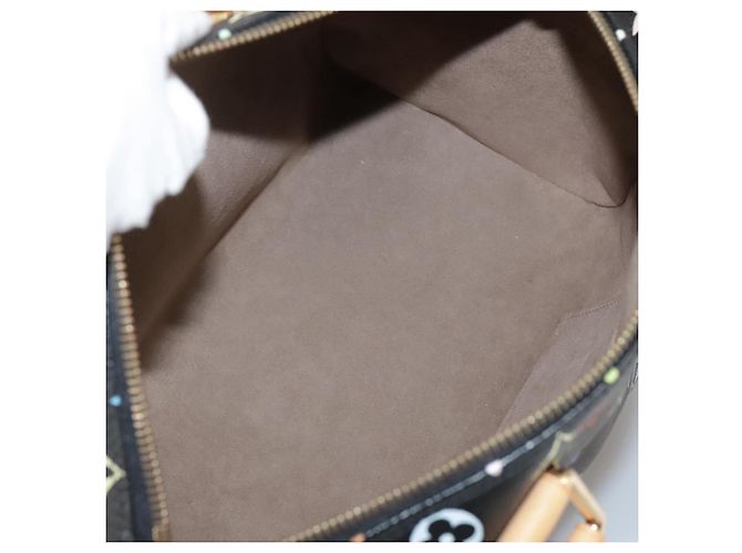 LOUIS VUITTON Handtasche Speedy 30 Monogram Multicolor Schwarz M92642 Auth 107987SAM - Ansicht 10