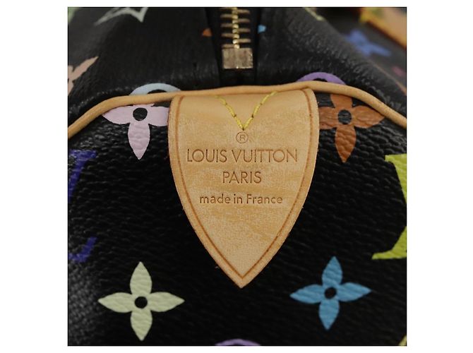 LOUIS VUITTON Handtasche Speedy 30 Monogram Multicolor Schwarz M92642 Auth 107987SAM - Ansicht 18