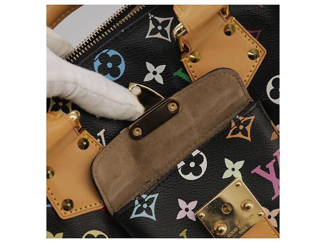 LOUIS VUITTON Handtasche Speedy 30 Monogram Multicolor Schwarz M92642 Auth 107987SAM - Ansicht 25