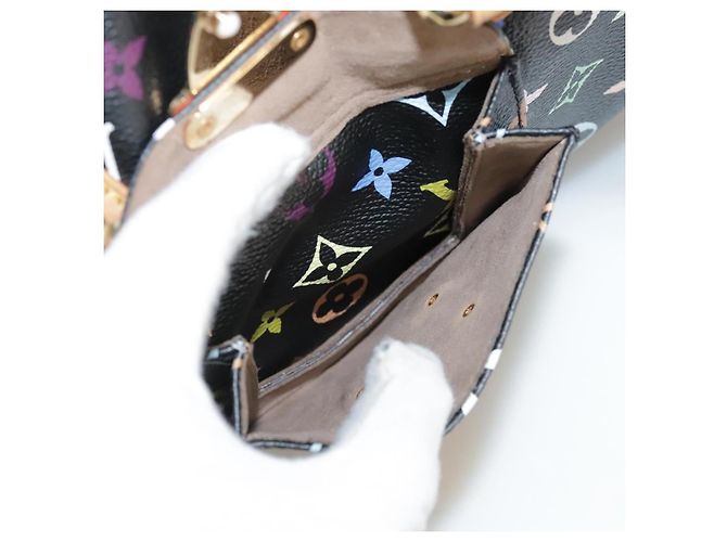 LOUIS VUITTON Handtasche Speedy 30 Monogram Multicolor Schwarz M92642 Auth 107987SAM - Ansicht 26