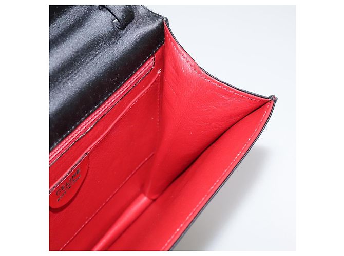 Céline Borsa a Mano CELINE Satin 2way Nera Auth 107980SM Nero - vista 20