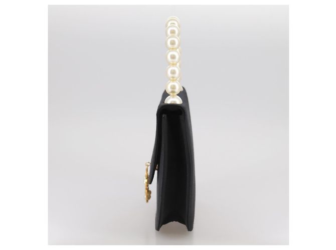 Céline Borsa a Mano CELINE Satin 2way Nera Auth 107980SM Nero - vista 3